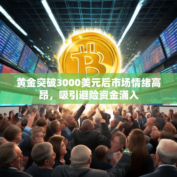黄金突破3000美元后市场情绪高昂，吸引避险资金涌入