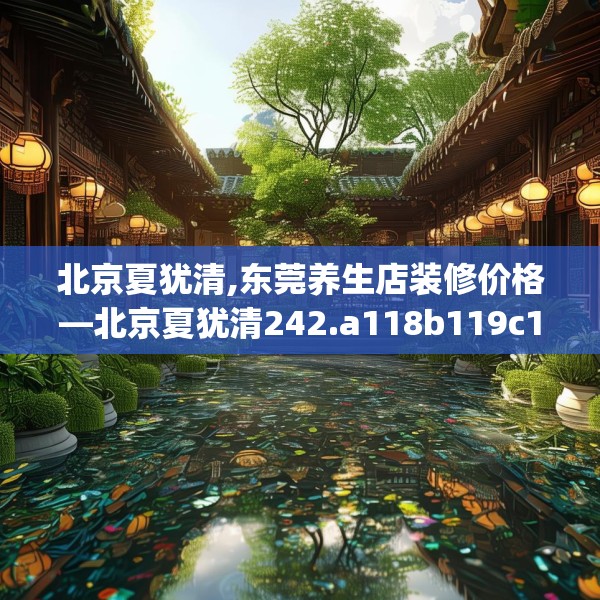 北京夏犹清,东莞养生店装修价格—北京夏犹清242.a118b119c122fgy.129wew