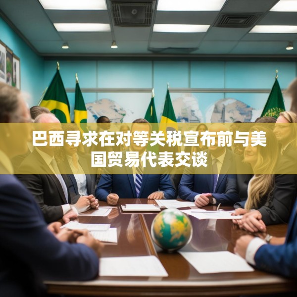 巴西寻求在对等关税宣布前与美国贸易代表交谈