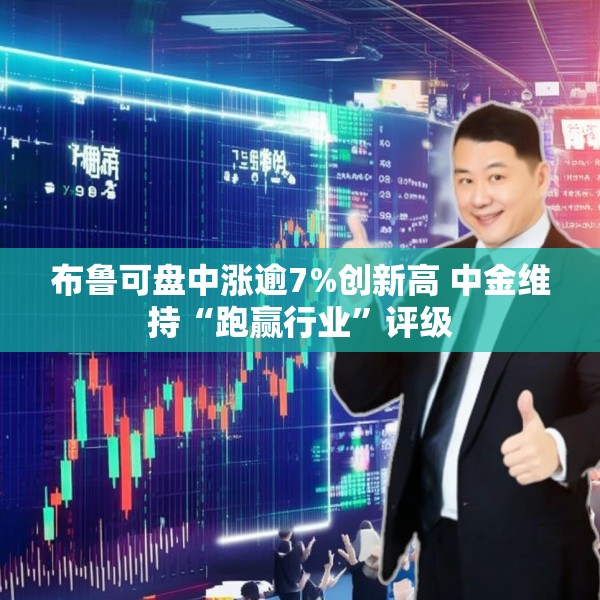 布鲁可盘中涨逾7%创新高 中金维持“跑赢行业”评级