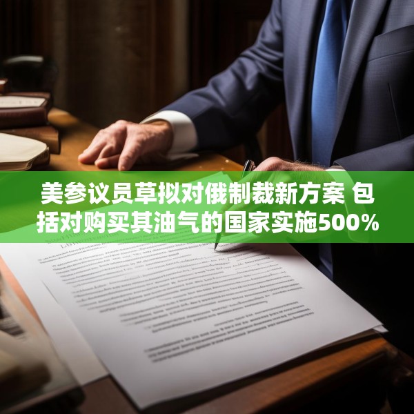 美参议员草拟对俄制裁新方案 包括对购买其油气的国家实施500%的关税