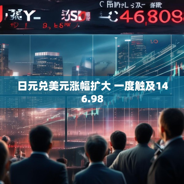 日元兑美元涨幅扩大 一度触及146.98