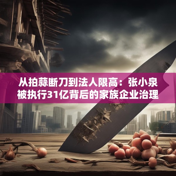 从拍蒜断刀到法人限高：张小泉被执行31亿背后的家族企业治理黑洞