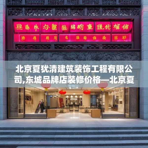 北京夏犹清建筑装饰工程有限公司,东城品牌店装修价格—北京夏犹清建筑装饰工程有限公司266.a142b143c146fgy.153xczxv