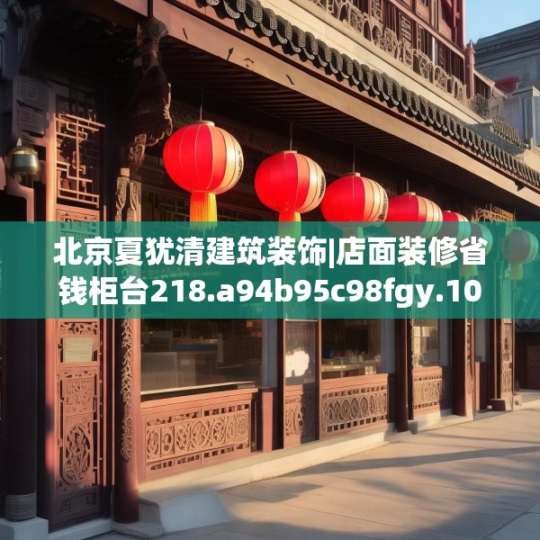 北京夏犹清建筑装饰|店面装修省钱柜台218.a94b95c98fgy.10576679