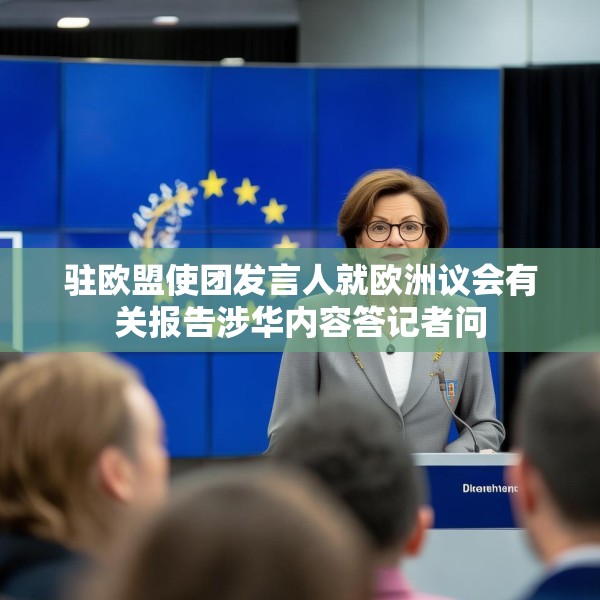 驻欧盟使团发言人就欧洲议会有关报告涉华内容答记者问