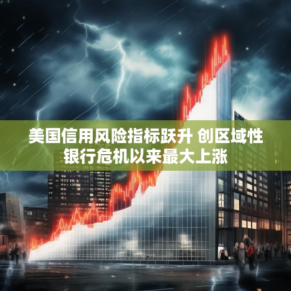 美国信用风险指标跃升 创区域性银行危机以来最大上涨