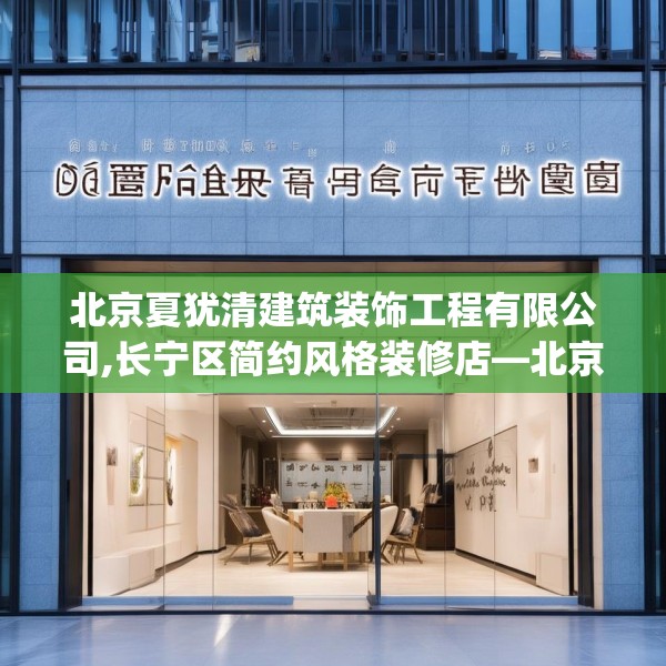 北京夏犹清建筑装饰工程有限公司,长宁区简约风格装修店—北京夏犹清建筑装饰工程有限公司198.a74b75c78fgy.85nbn