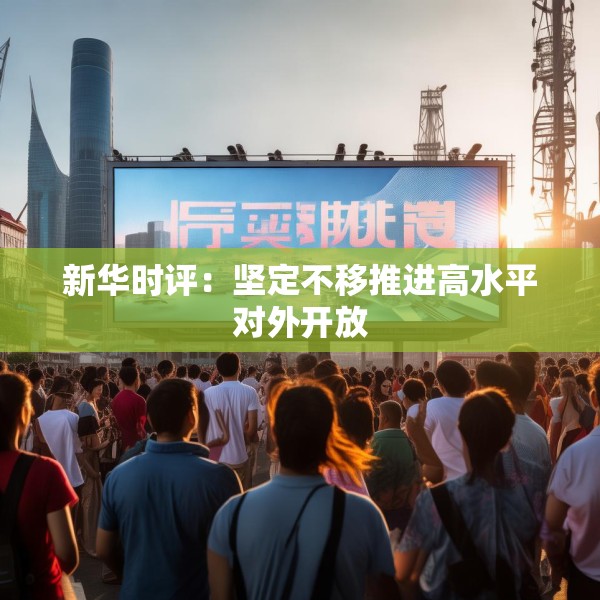 新华时评：坚定不移推进高水平对外开放