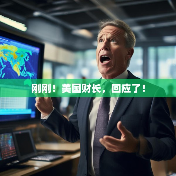 刚刚！美国财长，回应了！