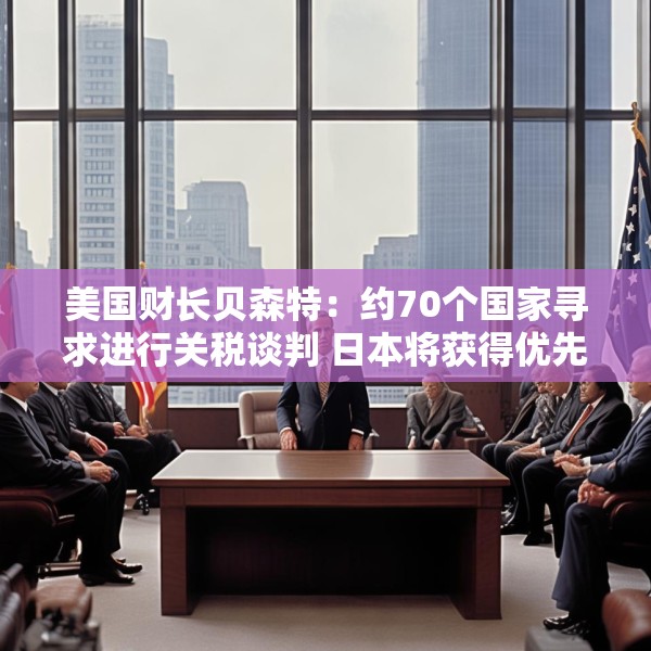 美国财长贝森特：约70个国家寻求进行关税谈判 日本将获得优先待遇