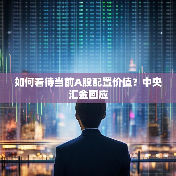 如何看待当前A股配置价值？中央汇金回应