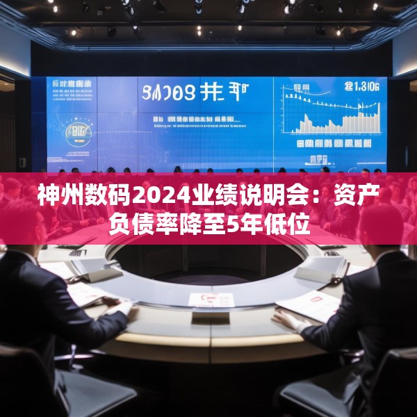 神州数码2024业绩说明会：资产负债率降至5年低位