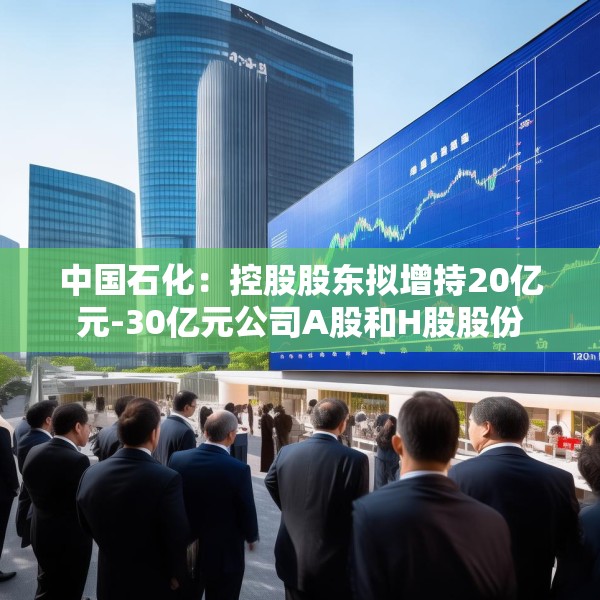 中国石化：控股股东拟增持20亿元-30亿元公司A股和H股股份