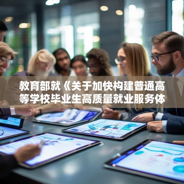 教育部就《关于加快构建普通高等学校毕业生高质量就业服务体系的意见》答问