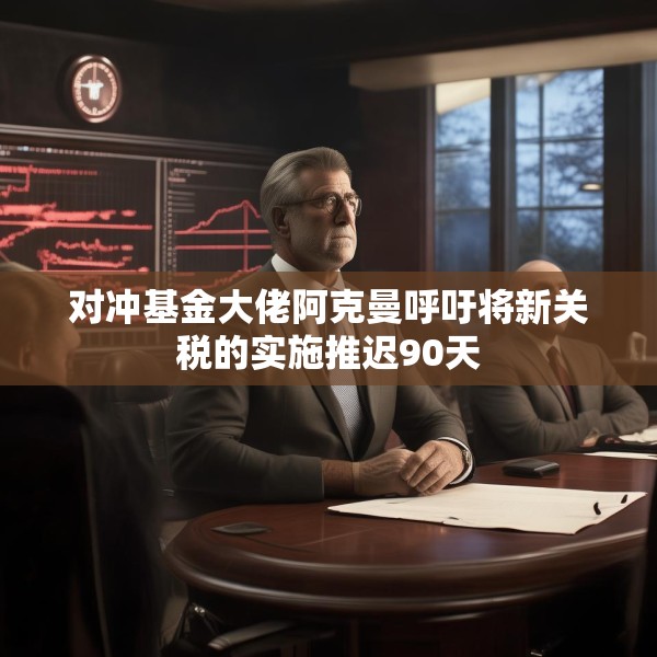 对冲基金大佬阿克曼呼吁将新关税的实施推迟90天