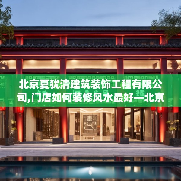 北京夏犹清建筑装饰工程有限公司,门店如何装修风水最好—北京夏犹清建筑装饰工程有限公司149.a25b26c29fgy.36fds