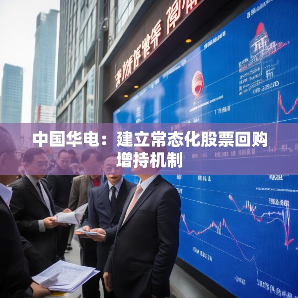 中国华电：建立常态化股票回购增持机制