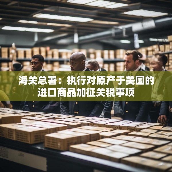 海关总署：执行对原产于美国的进口商品加征关税事项