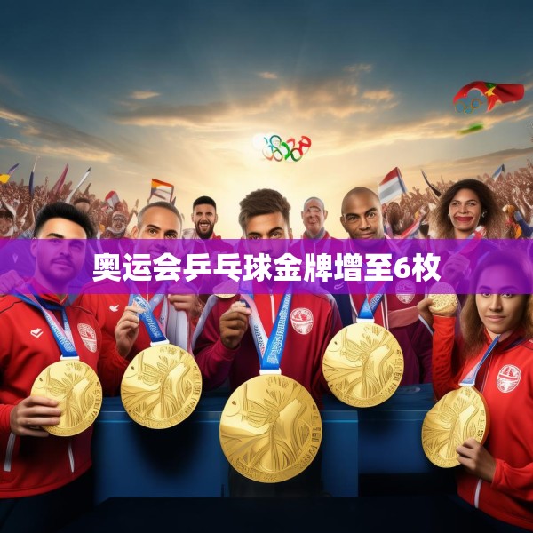 奥运会乒乓球金牌增至6枚