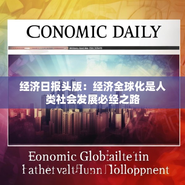 经济日报头版：经济全球化是人类社会发展必经之路