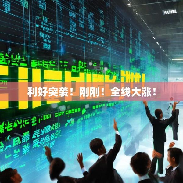 利好突袭！刚刚！全线大涨！