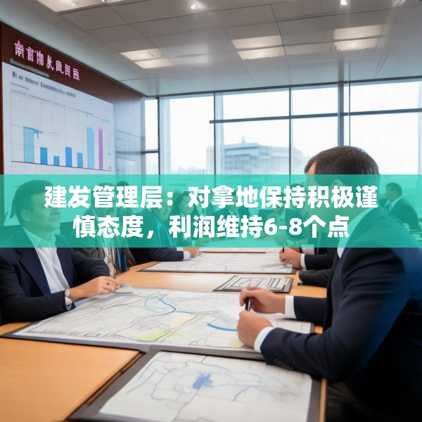 建发管理层：对拿地保持积极谨慎态度，利润维持6-8个点