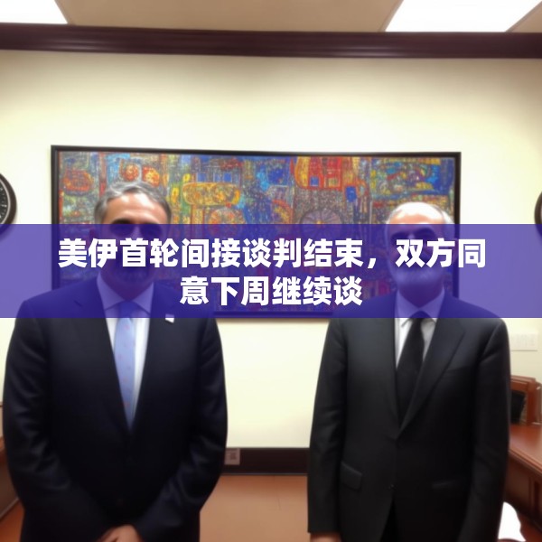 美伊首轮间接谈判结束，双方同意下周继续谈