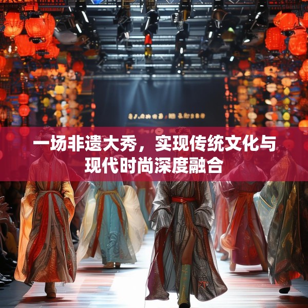 一场非遗大秀，实现传统文化与现代时尚深度融合