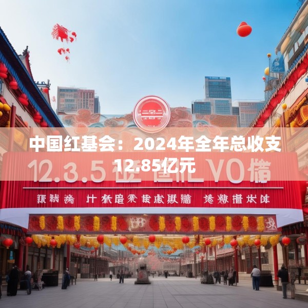中国红基会：2024年全年总收支12.85亿元
