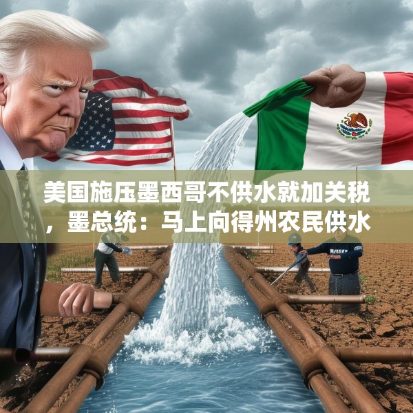 美国施压墨西哥不供水就加关税，墨总统：马上向得州农民供水