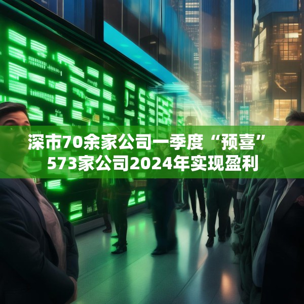 深市70余家公司一季度“预喜” 573家公司2024年实现盈利