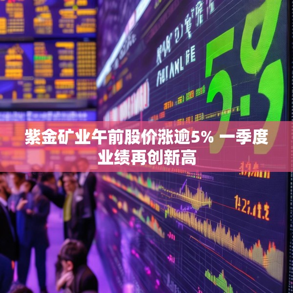 紫金矿业午前股价涨逾5% 一季度业绩再创新高