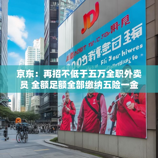 京东：再招不低于五万全职外卖员 全额足额全部缴纳五险一金
