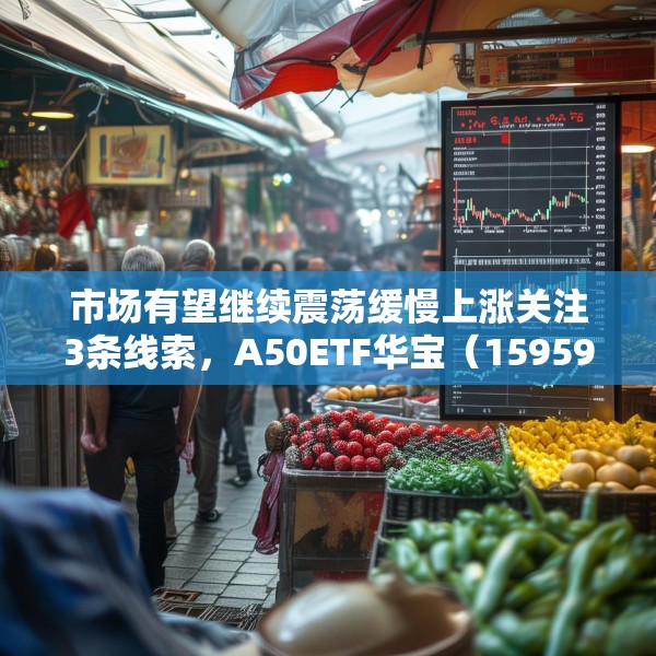 市场有望继续震荡缓慢上涨关注3条线索，A50ETF华宝（159596）小幅放量