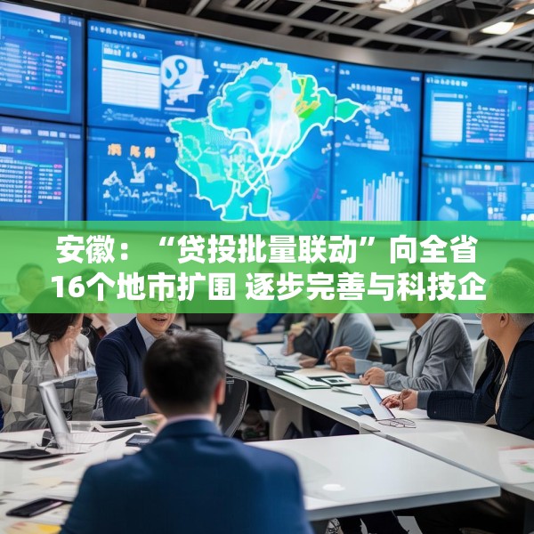 安徽：“贷投批量联动”向全省16个地市扩围 逐步完善与科技企业全生命周期相适应的科技金融服务体系
