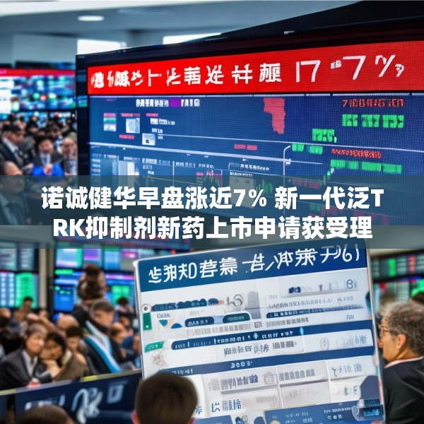 诺诚健华早盘涨近7% 新一代泛TRK抑制剂新药上市申请获受理