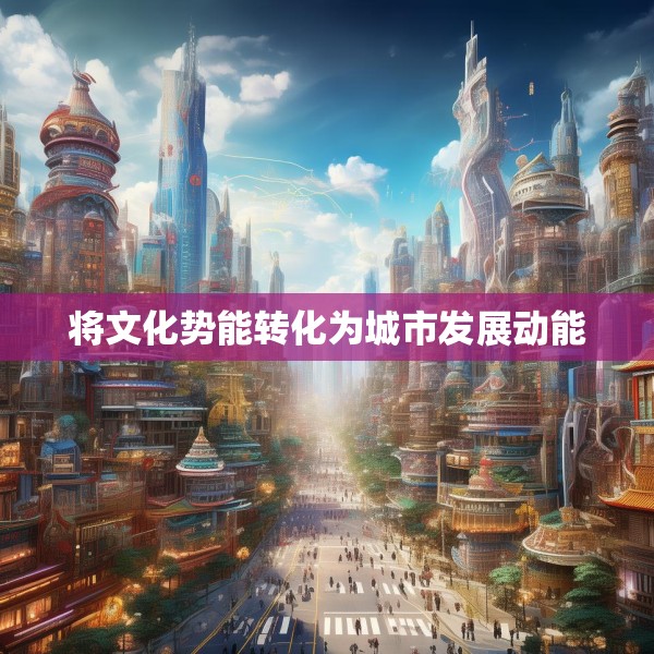 将文化势能转化为城市发展动能