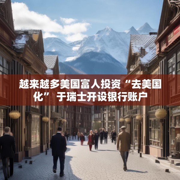 越来越多美国富人投资“去美国化” 于瑞士开设银行账户