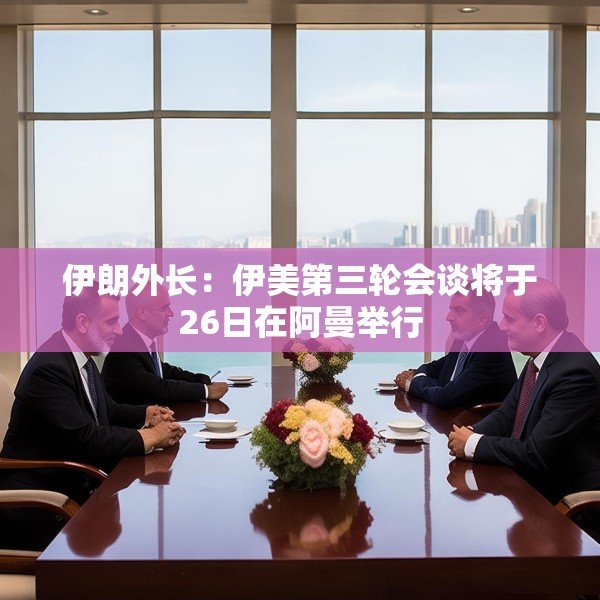 伊朗外长：伊美第三轮会谈将于26日在阿曼举行