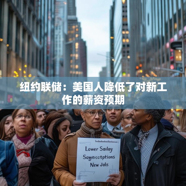 纽约联储：美国人降低了对新工作的薪资预期