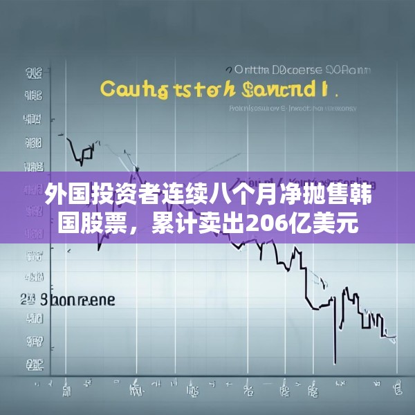 外国投资者连续八个月净抛售韩国股票，累计卖出206亿美元