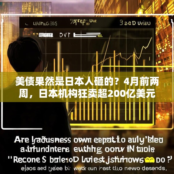 美债果然是日本人砸的？4月前两周，日本机构狂卖超200亿美元外债，规模创20年新高！