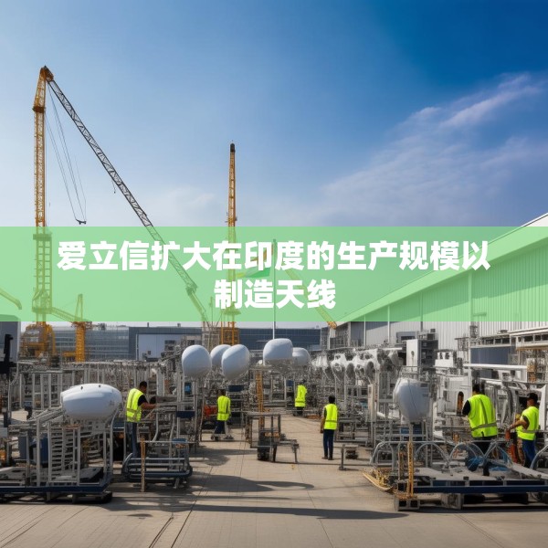 爱立信扩大在印度的生产规模以制造天线