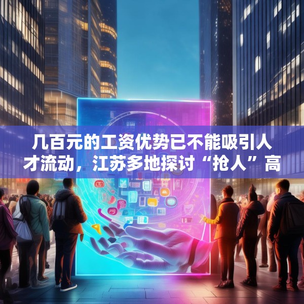 几百元的工资优势已不能吸引人才流动，江苏多地探讨“抢人”高招