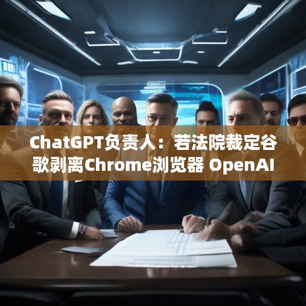 ChatGPT负责人：若法院裁定谷歌剥离Chrome浏览器 OpenAI会有意购买