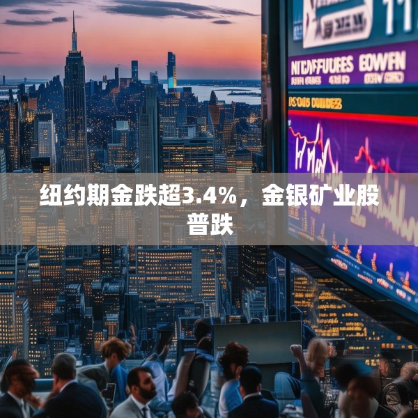 纽约期金跌超3.4%，金银矿业股普跌