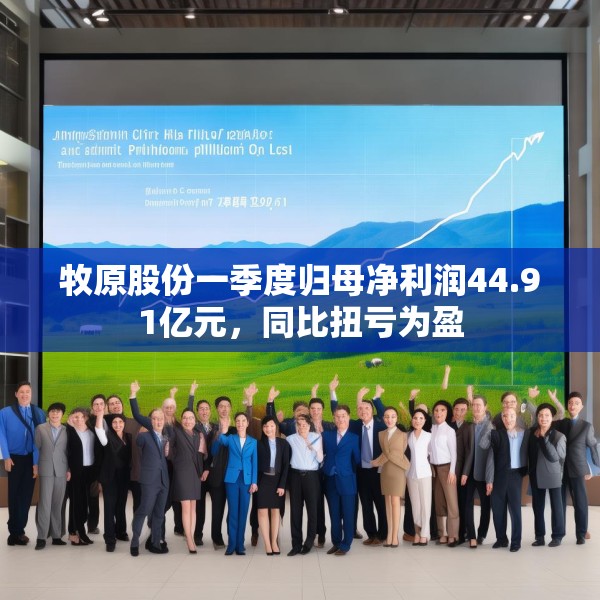 牧原股份一季度归母净利润44.91亿元，同比扭亏为盈