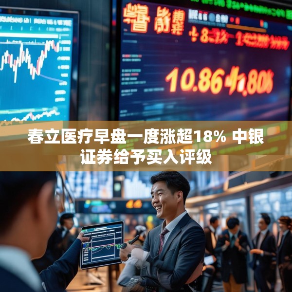 春立医疗早盘一度涨超18% 中银证券给予买入评级