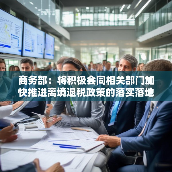 商务部：将积极会同相关部门加快推进离境退税政策的落实落地